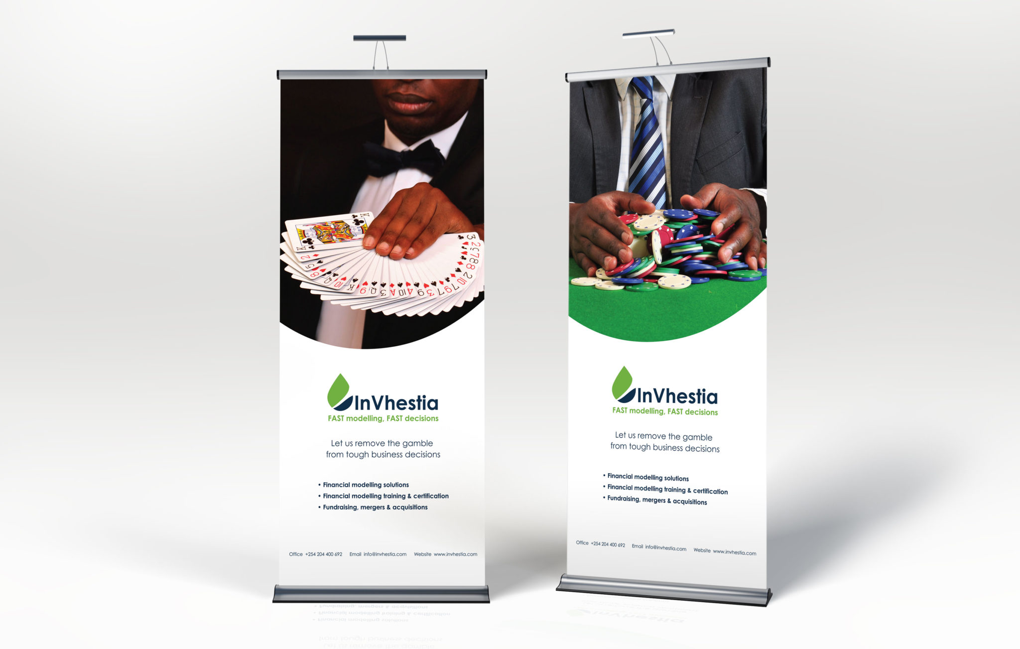 Collateral Design for InVhestia Africa Wit Design Kenya 