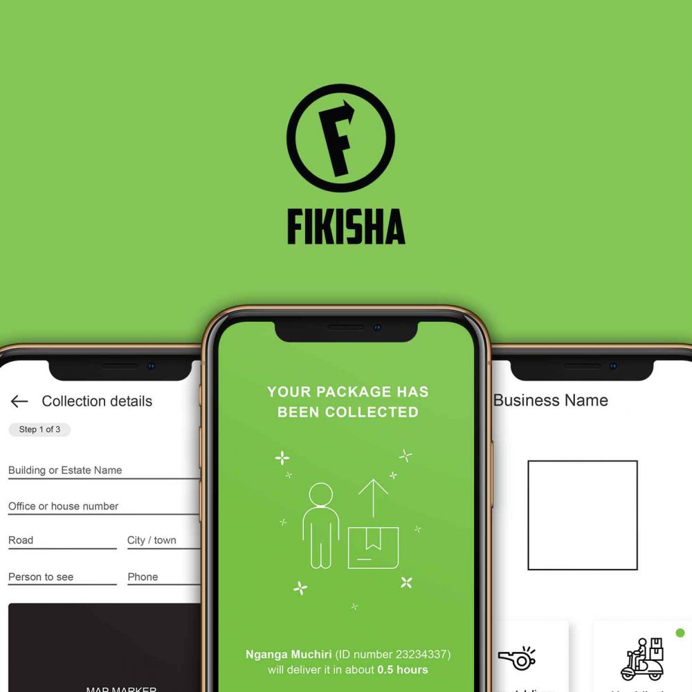Fikisha Web Application Development and did a Logo Design